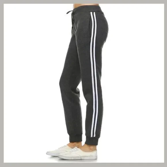 🔥 Women’s Striped Jogger Pants – Soft Casual Lounge Pants with Pockets - Picture 5 of 7